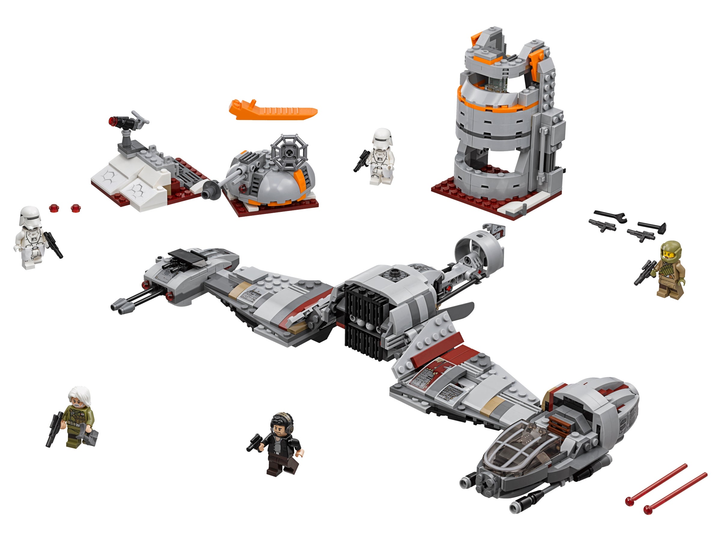 75202 LEGO Star Wars Defense of Crait 2018 for sale online